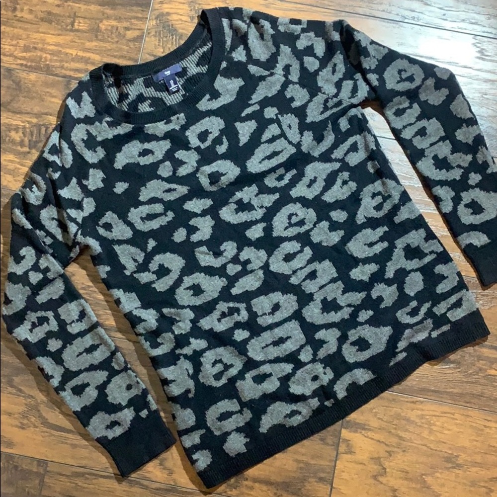 GAP Animal Print Sweater